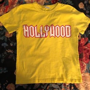 Zara Hollywood Cropped T-Shirt